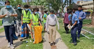 নোয়াখালীতে পরিষ্কার-পরিচ্ছন্নতা অভিযান শুরু